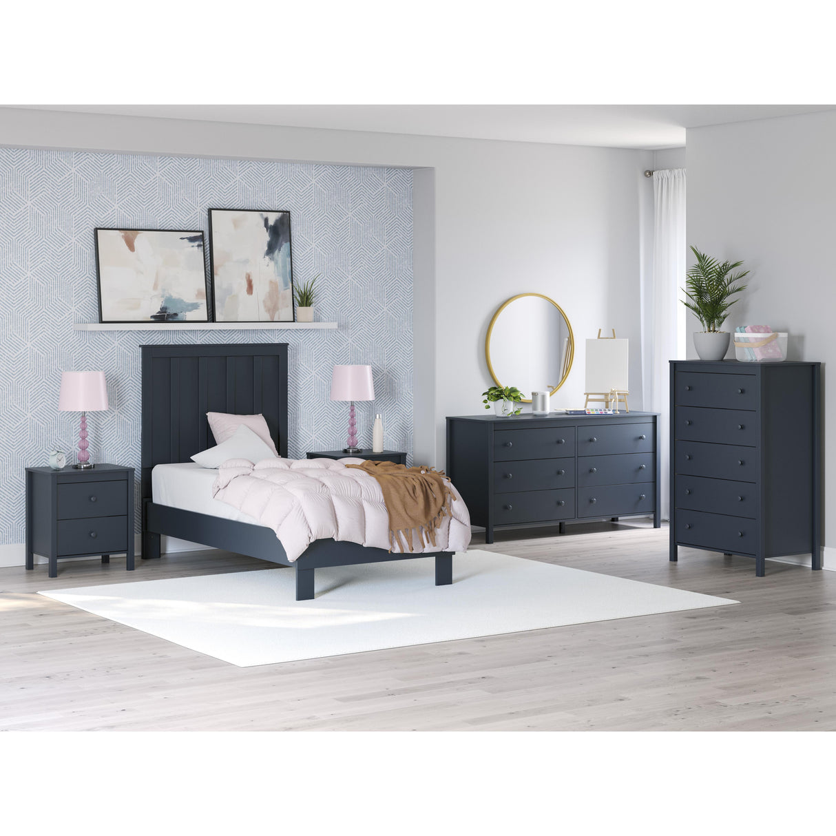 Signature Design by Ashley Simmenfort EB1528-231 Six Drawer Dresser IMAGE 10