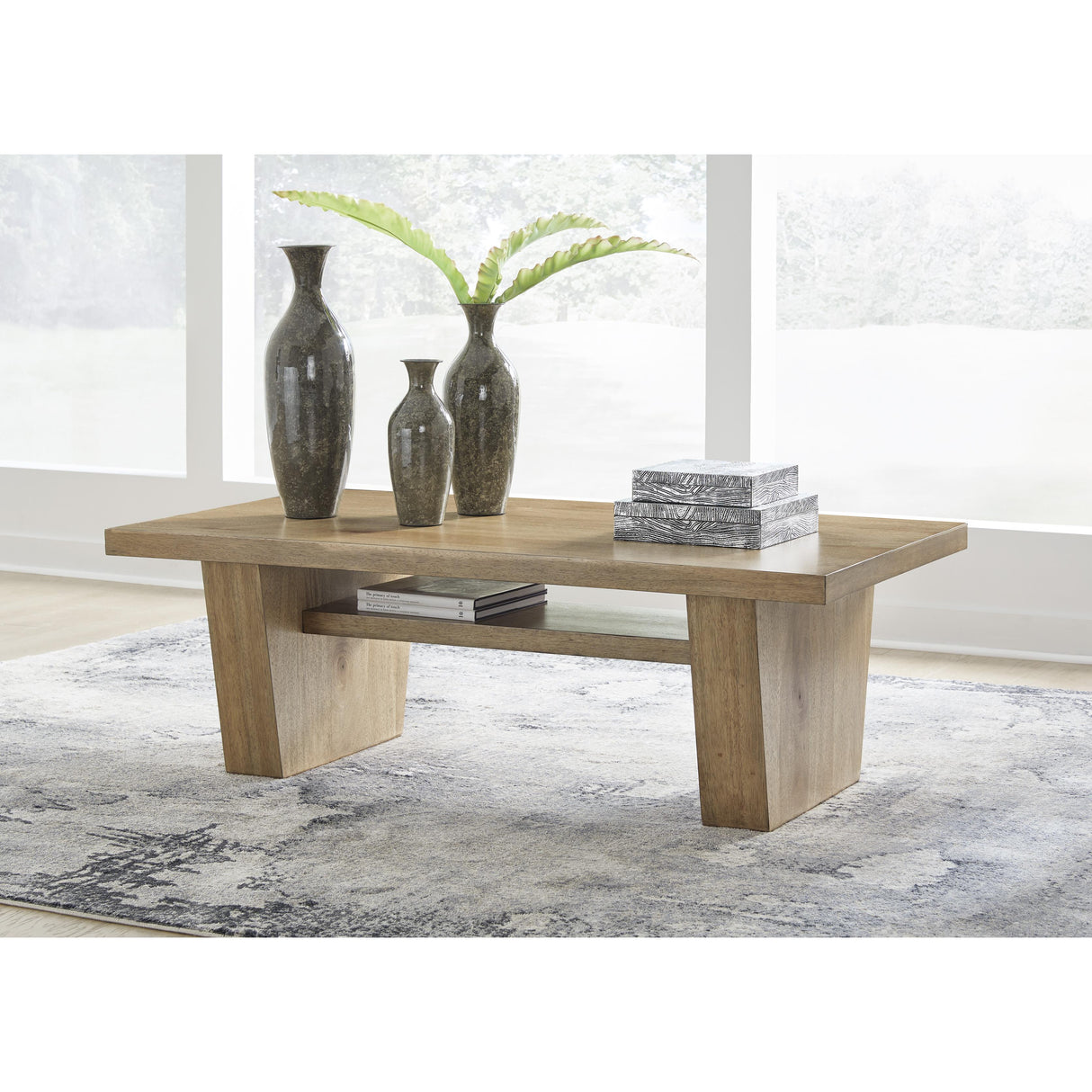 Signature Design by Ashley Kristiland T674-1 Rectangular Cocktail Table IMAGE 5