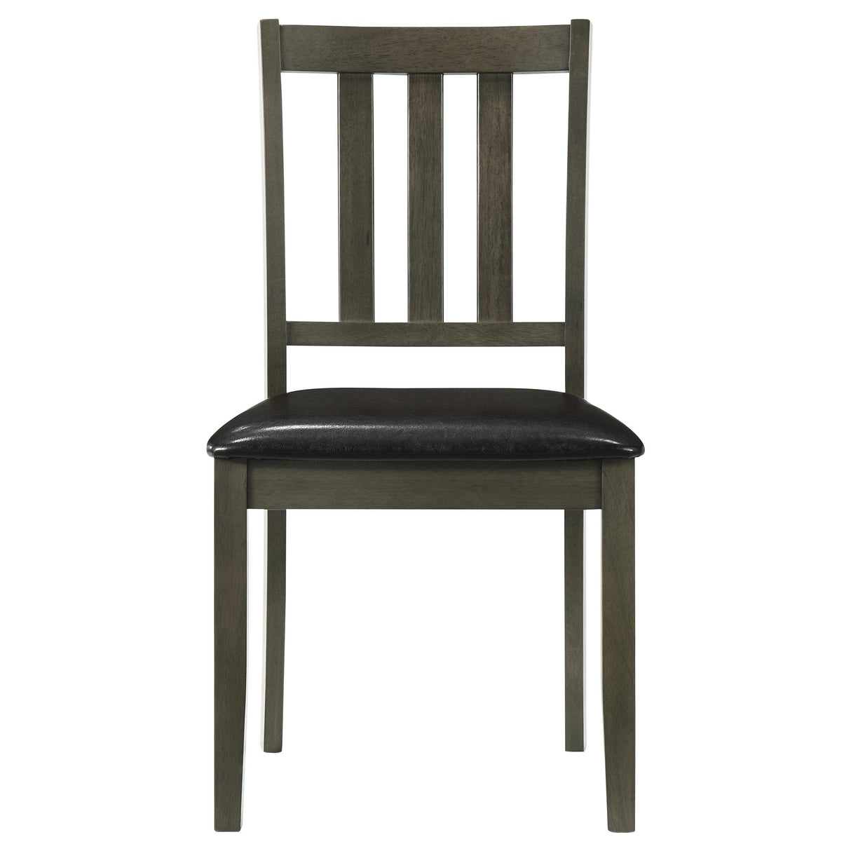 Coaster Furniture Parkwood 150410 5-piece Square Dining Table Set - Charcoal IMAGE 4