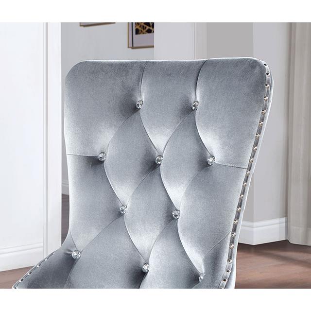 Furniture of America Adalia CM3241GY-SC-2PK Chair IMAGE 3