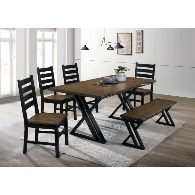 Furniture of America Barbary CM3257A-T Dining Table IMAGE 2