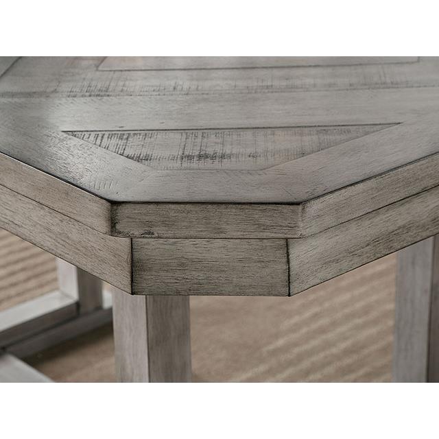 Furniture of America Laquila CM3542GY-T Dining Table IMAGE 4