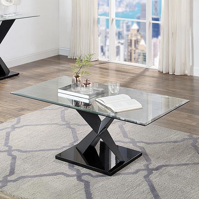 Furniture of America Xanthus CM4191BK-C-TABLE Coffee Table IMAGE 1