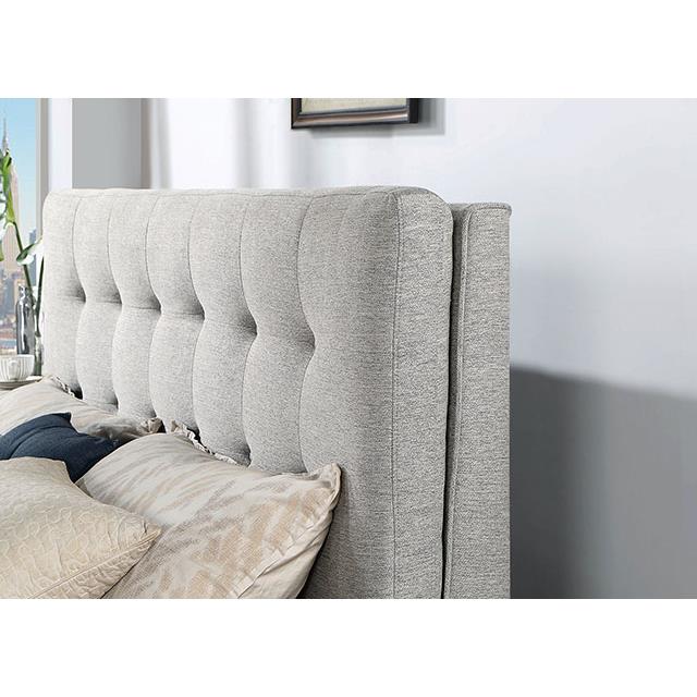 Furniture of America Leomin CM7241GY-EK King Bed IMAGE 3