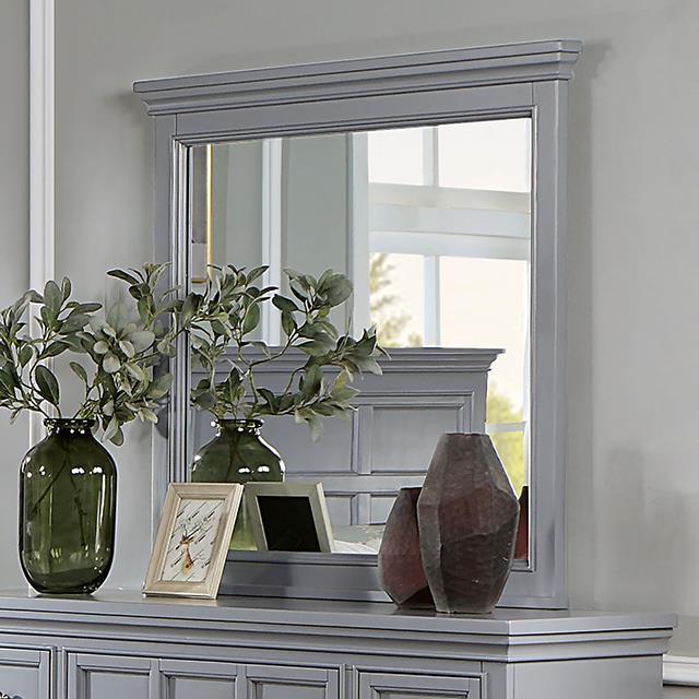 Furniture of America Castlile CM7413GY-M Mirror IMAGE 1