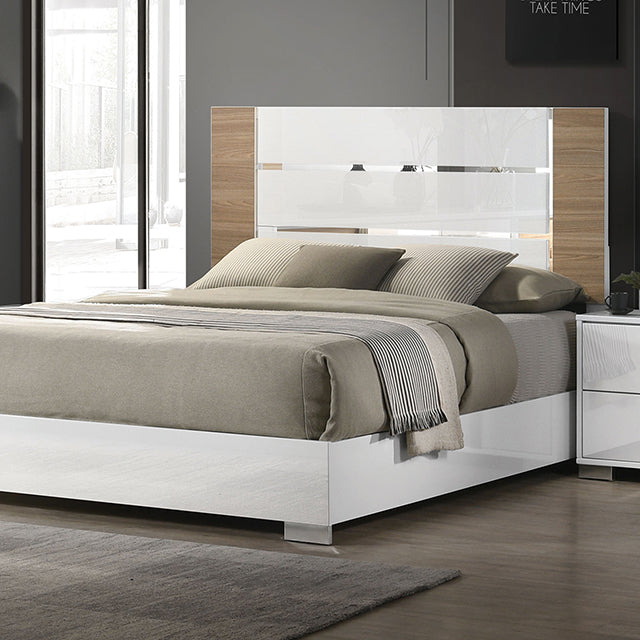Furniture of America Erlangen CM7462WH-EK King Bed IMAGE 1