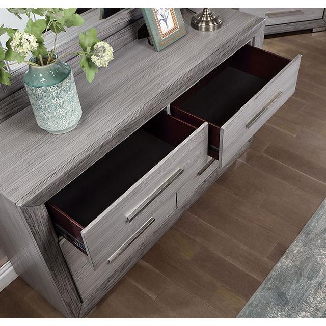 Furniture of America Raiden CM7468GY-D Dresser IMAGE 4