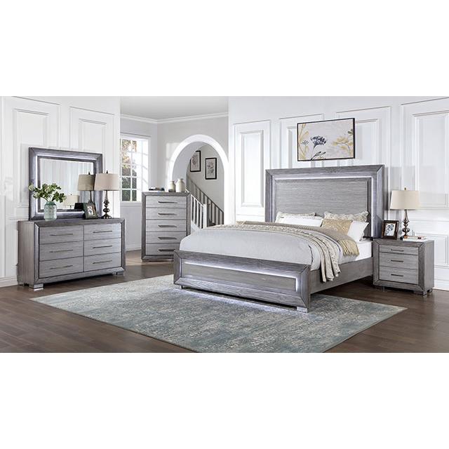 Furniture of America Raiden CM7468GY-EK King Bed IMAGE 2