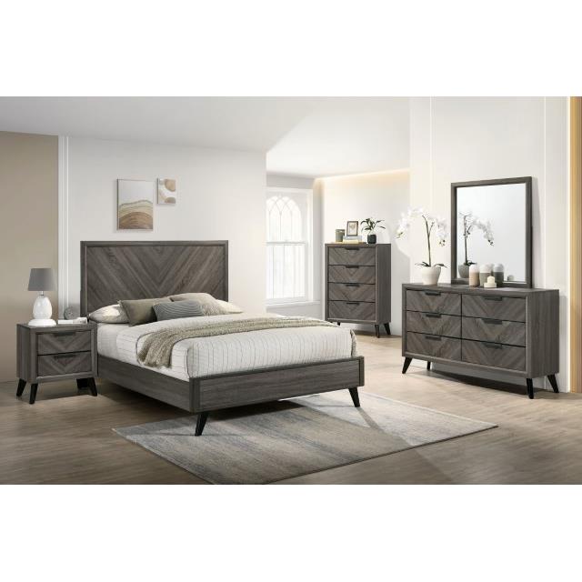 Furniture of America Vagan CM7472GY-CK California King Bed IMAGE 2