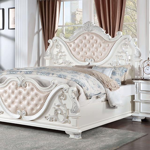 Furniture of America Esparanza CM7478WH-Q Queen Bed IMAGE 1
