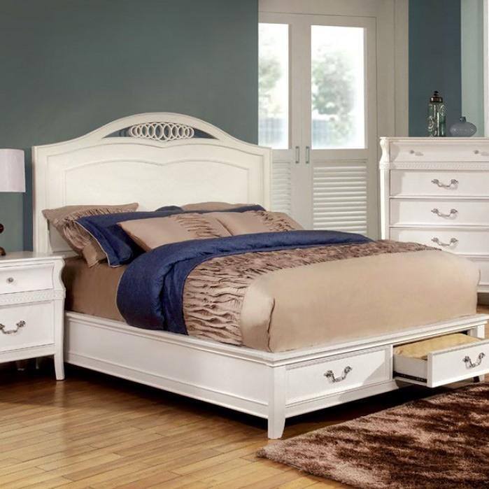Furniture of America Elvas King Panel Bed CM7684EK-BED IMAGE 1