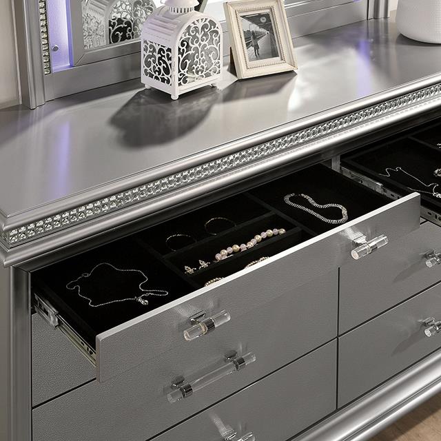 Furniture of America Maddie CM7899SV-D Dresser IMAGE 5