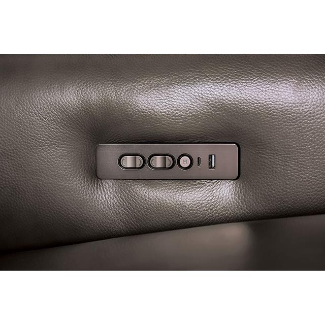 Furniture of America Phineas CM9921GY-SF-PM Power Sofa IMAGE 4
