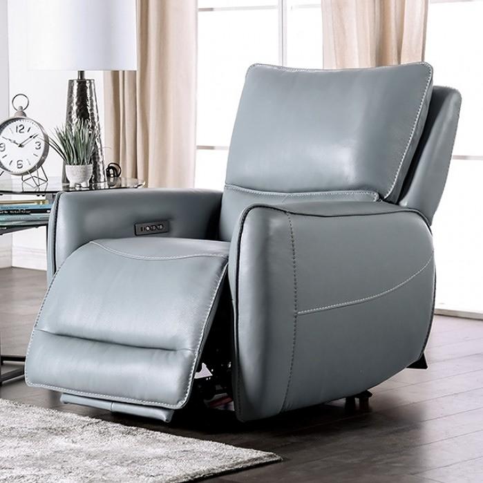 Furniture of America Phineas Power Recliner CM9921PB-CH-PM IMAGE 1