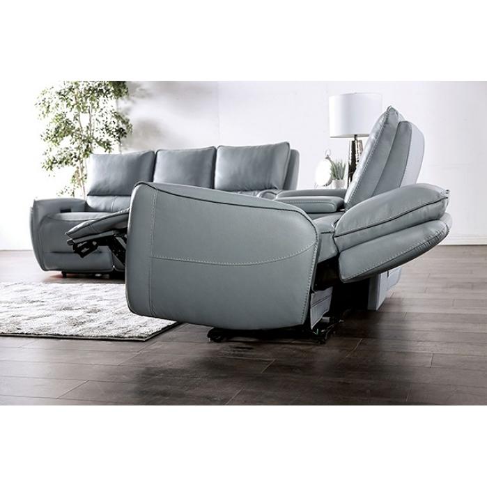 Furniture of America Phineas Power Reclining Loveseat CM9921PB-LV-PM IMAGE 6