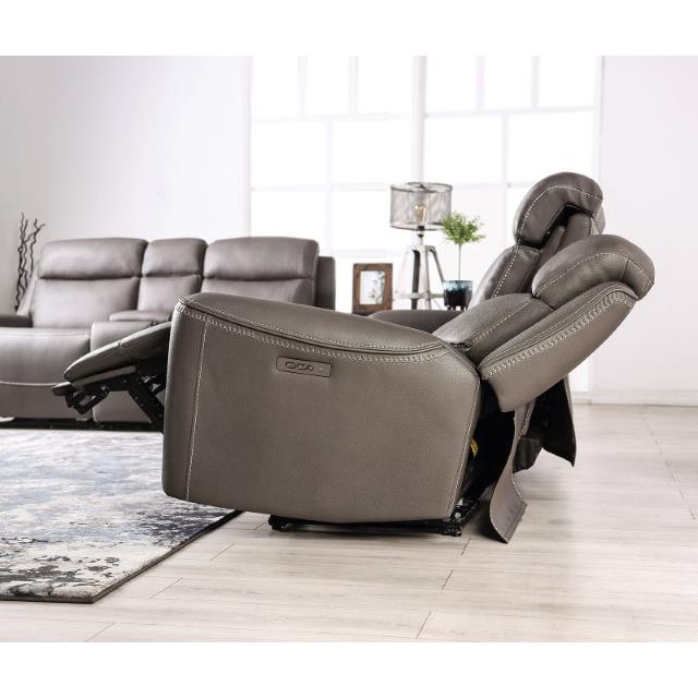 Furniture of America Artemia CM9922GY-LV-PM-PK Power Loveseat IMAGE 5