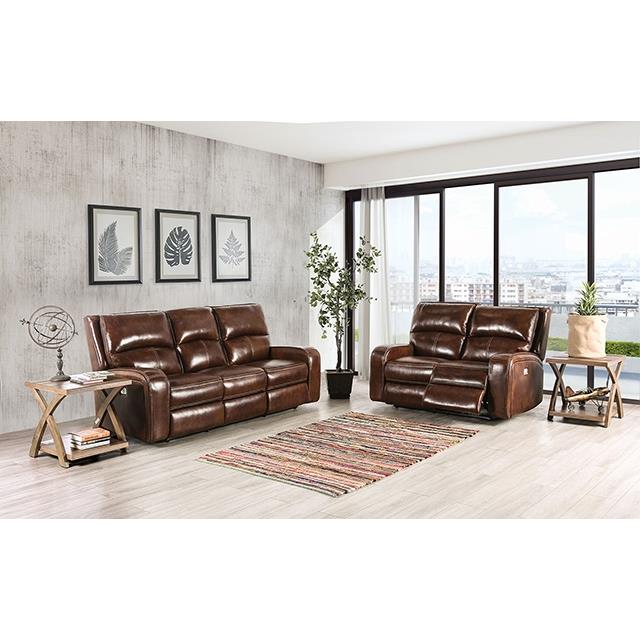 Furniture of America Soterios CM9924MB-CH-PM Power Recliner IMAGE 2