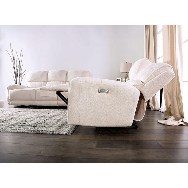 Furniture of America Morcote FM62001BG-SF-PM Power Sofa IMAGE 6