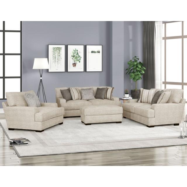 Furniture of America Ardenfold FM64201BG-OT Ottoman IMAGE 2