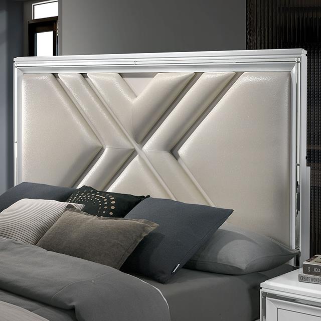 Furniture of America Emmeline FOA7147WH-EK King Bed IMAGE 5