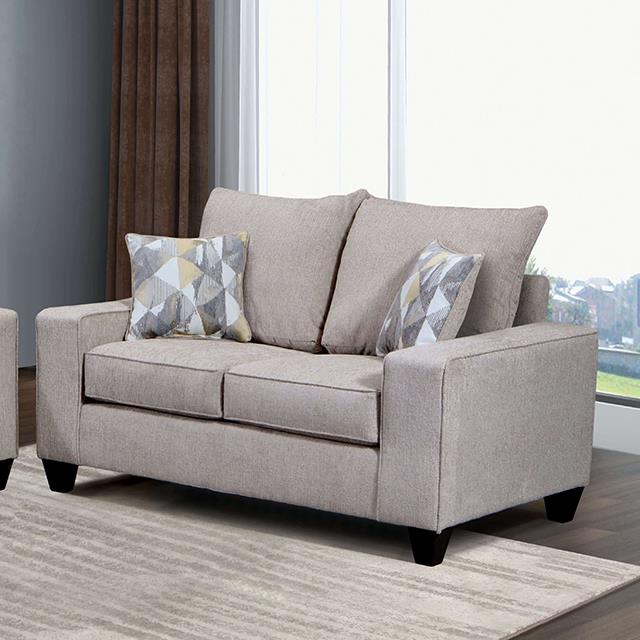 Furniture of America West Acton SM7331-LV Loveseat IMAGE 1