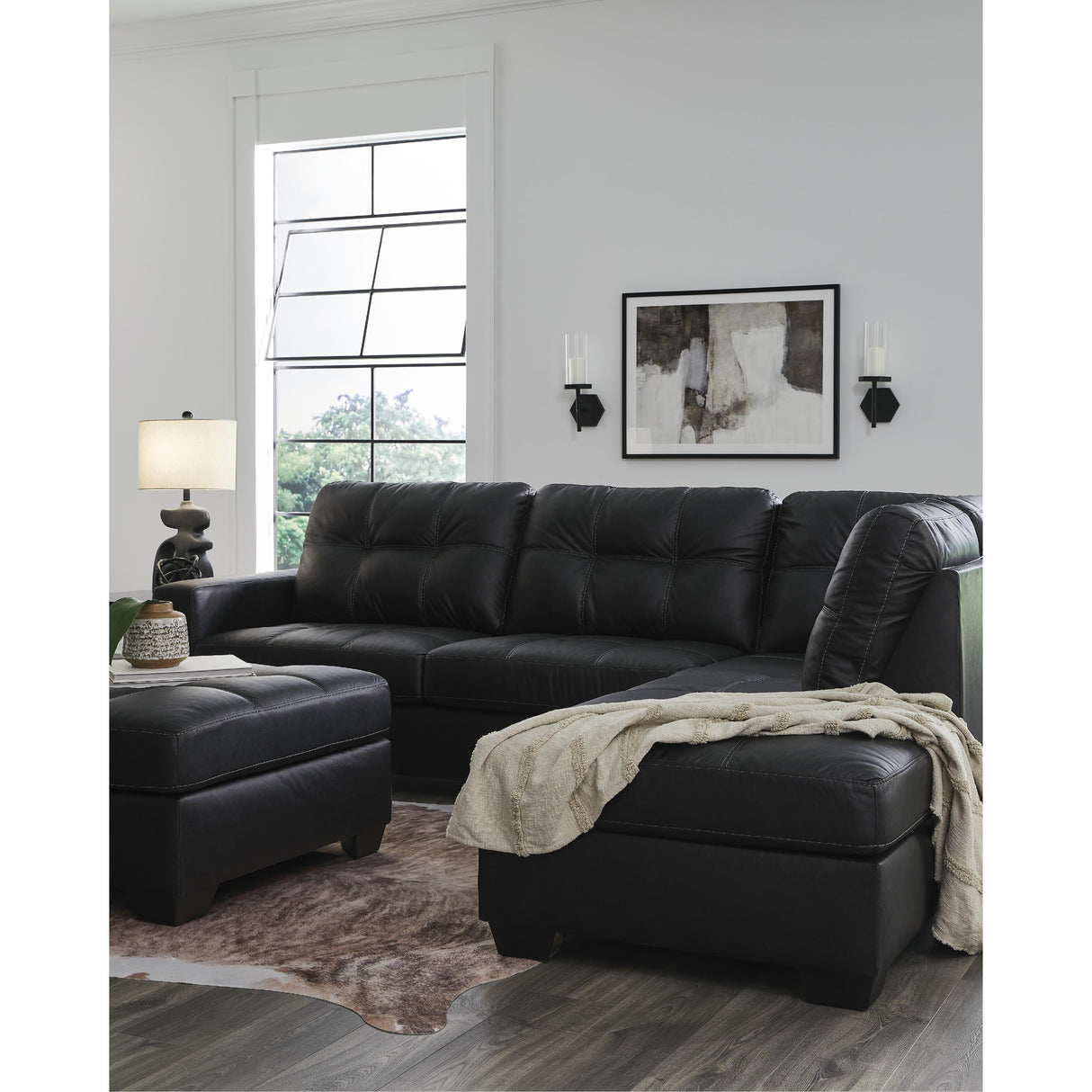 Benchcraft Barlin Mills 1700408 Oversized Accent Ottoman IMAGE 6