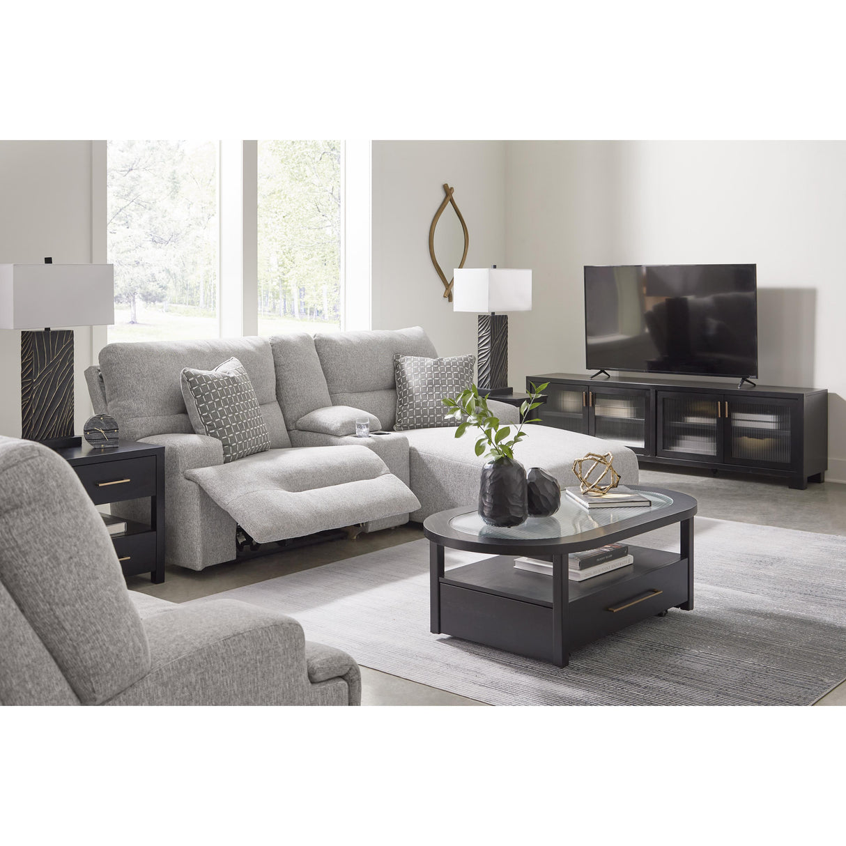 Signature Design by Ashley Acklen Place 9360582 Wide Seat Power Recliner IMAGE 10