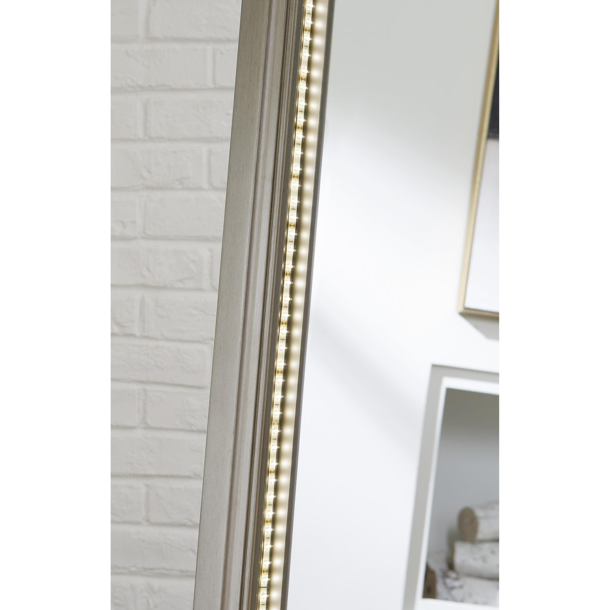 Signature Design by Ashley Evesen A8010379 Floor Standing Mirror with Storage IMAGE 10