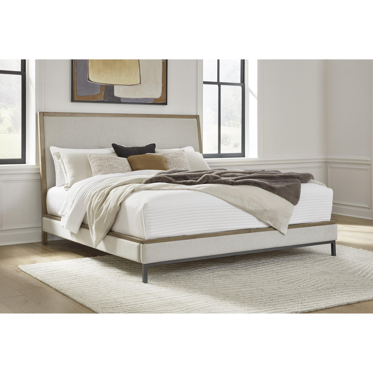 Benchcraft Tomtyn B622B2 Queen Upholstered Bed IMAGE 5