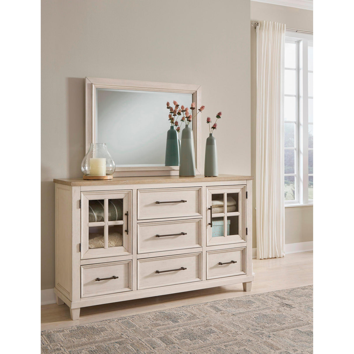 Benchcraft Shaybrock B683-36 Bedroom Mirror IMAGE 3