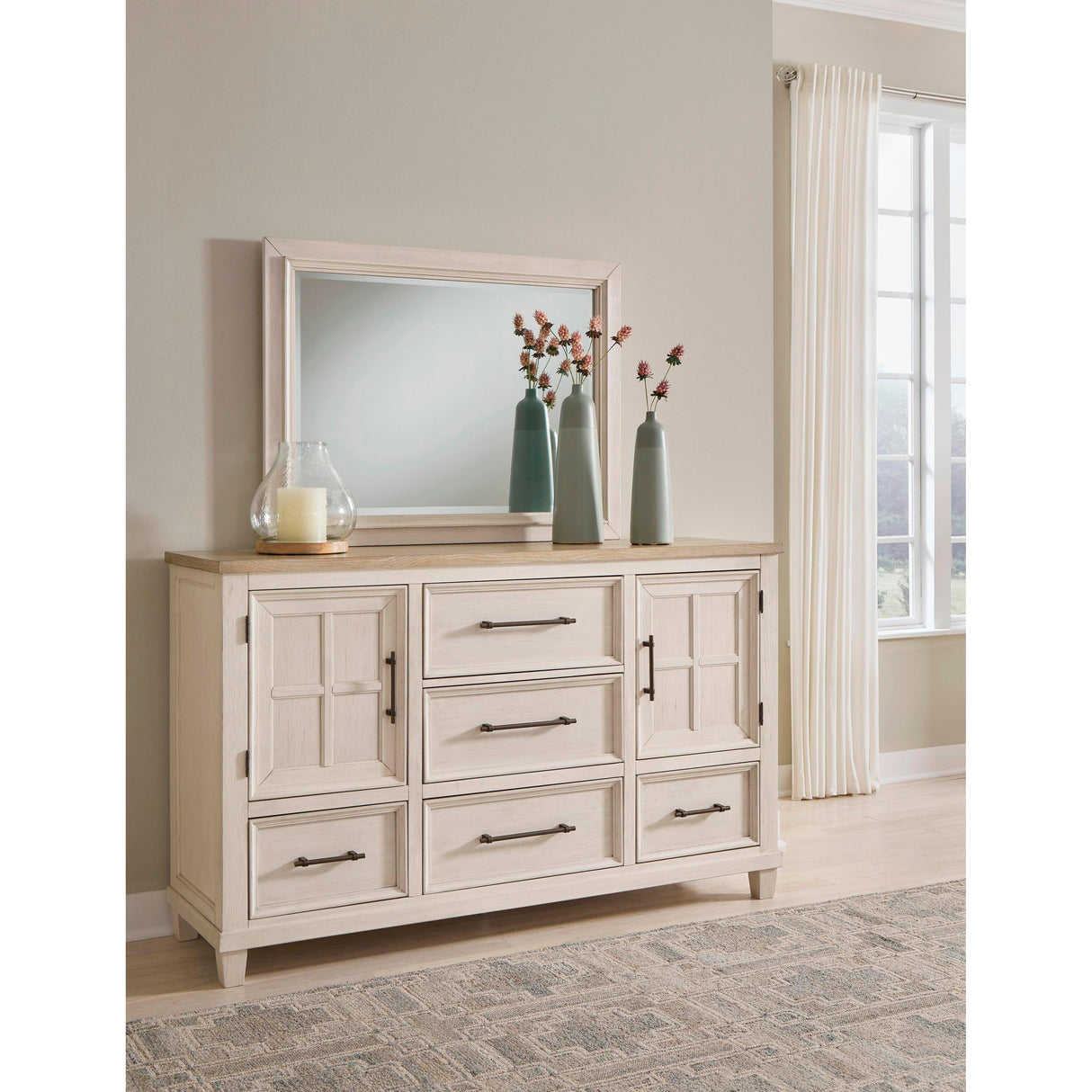 Benchcraft Shaybrock B683-36 Bedroom Mirror IMAGE 4