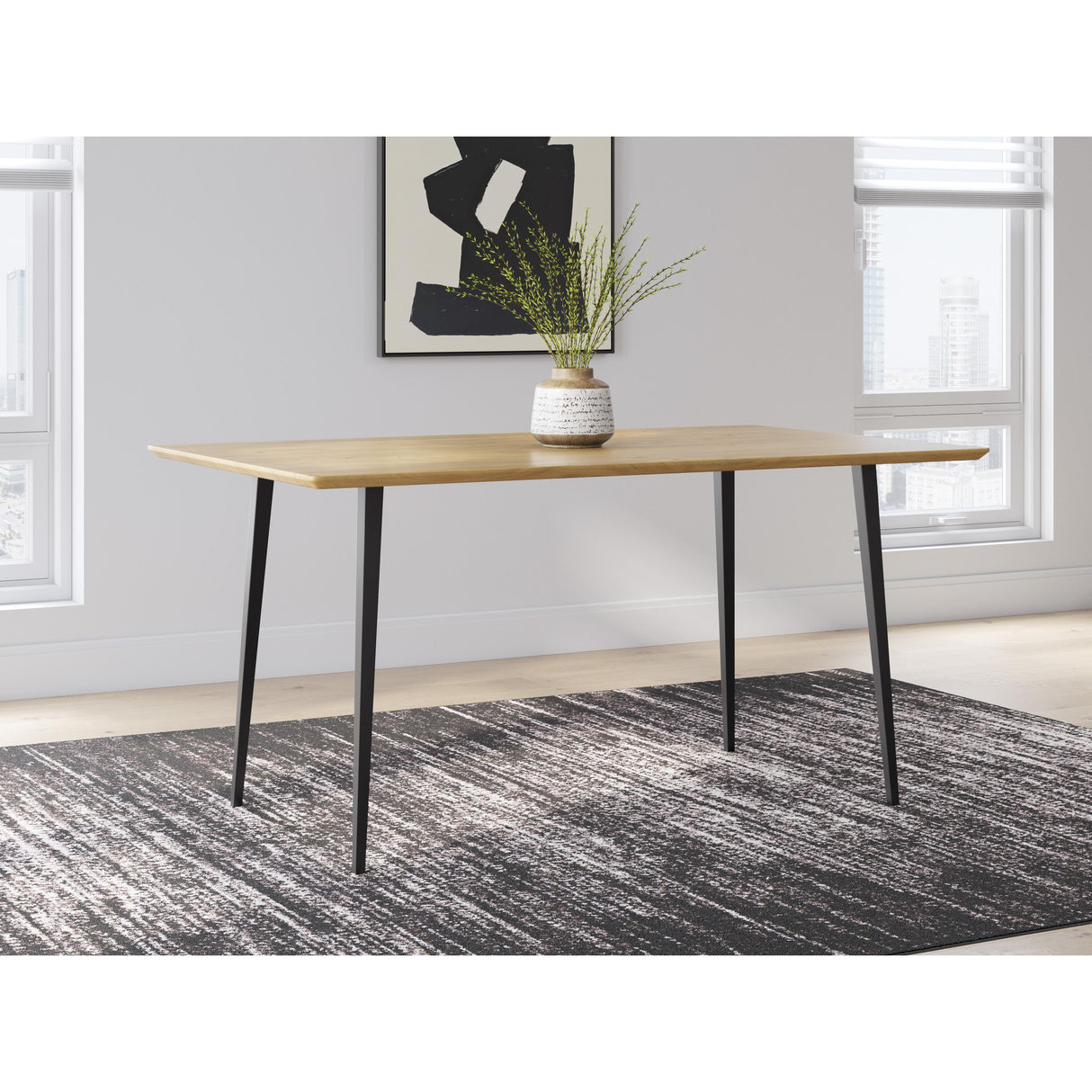 Signature Design by Ashley Gretlynn D501-25 Rectangular Dining Room Table IMAGE 5