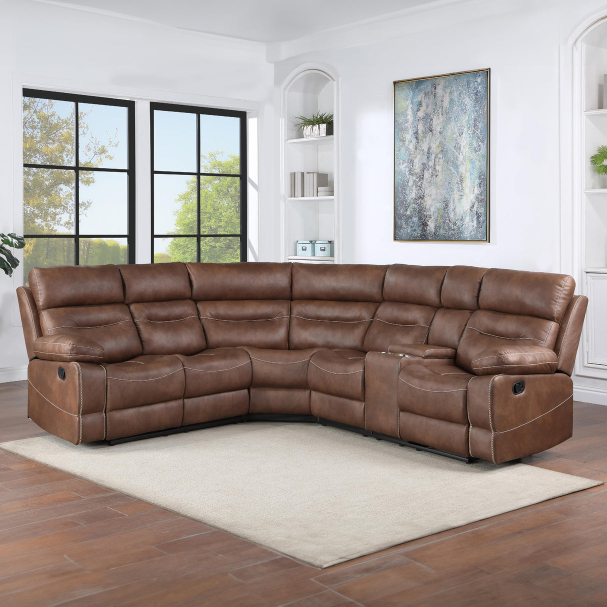 Steve Silver Furniture Rudger RUD800N-3PC 3 pc Sectional IMAGE 3