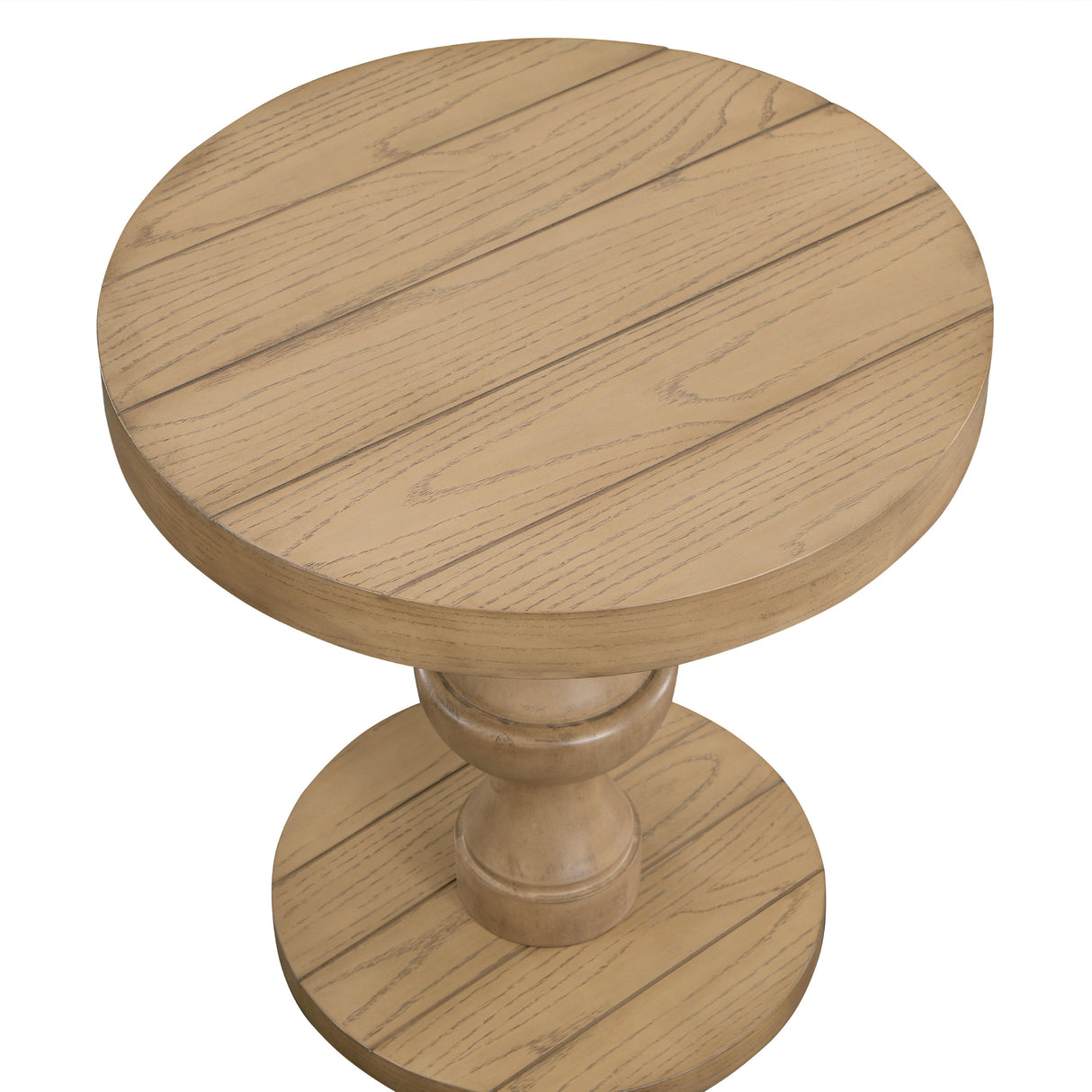 Steve Silver Furniture Dory DY200T-2ER-3PC 3-Piece Round End Table Set, Sand IMAGE 2