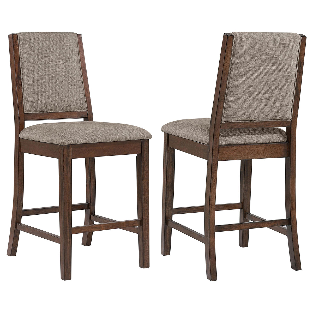 Coaster Furniture Patterson 108889 Upholstered Counter Chair - Mango Oak IMAGE 1