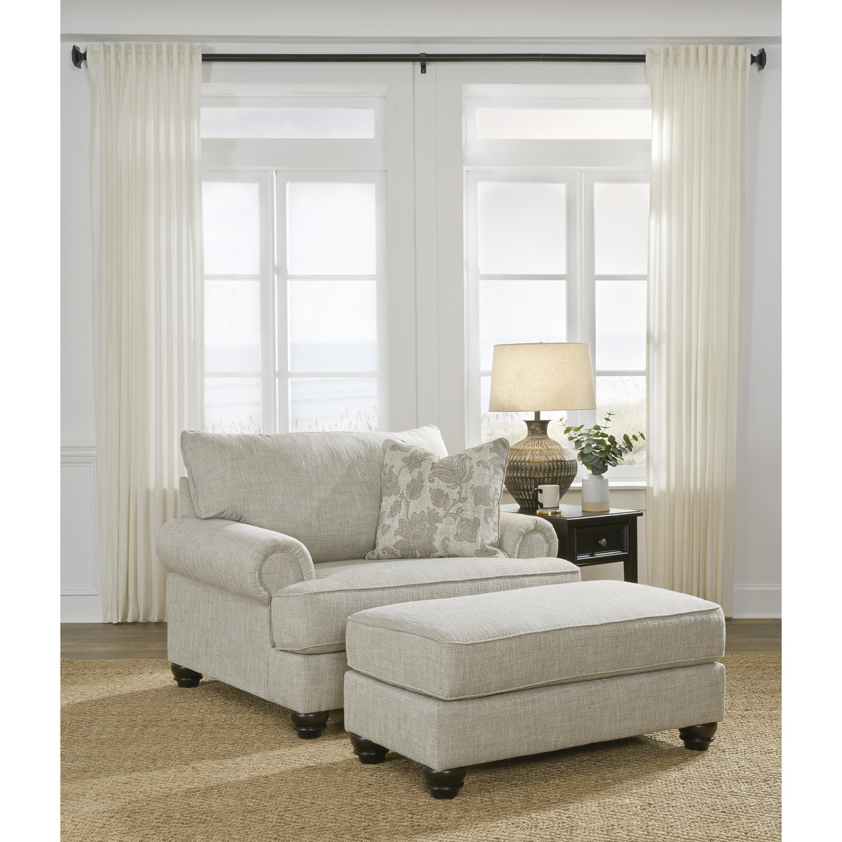 Benchcraft Asanti 13201U3 Oversized Chair and Ottoman IMAGE 1