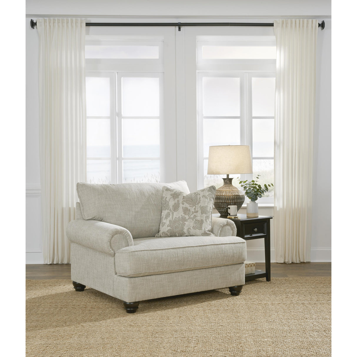 Benchcraft Asanti 13201U3 Oversized Chair and Ottoman IMAGE 2