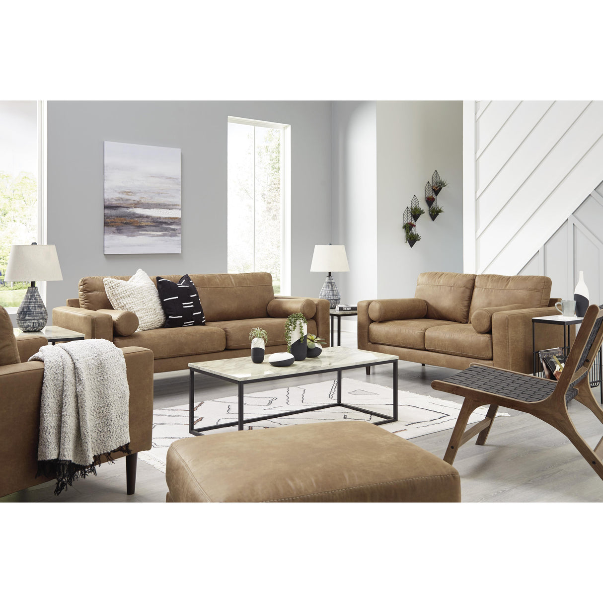 Signature Design by Ashley Telora 41002U2 Chair and Ottoman IMAGE 6