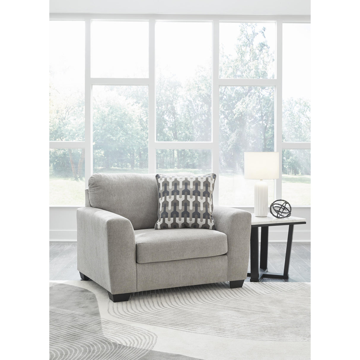 Signature Design by Ashley Avenal Park 50805U1 Oversized Chair and Ottoman IMAGE 2