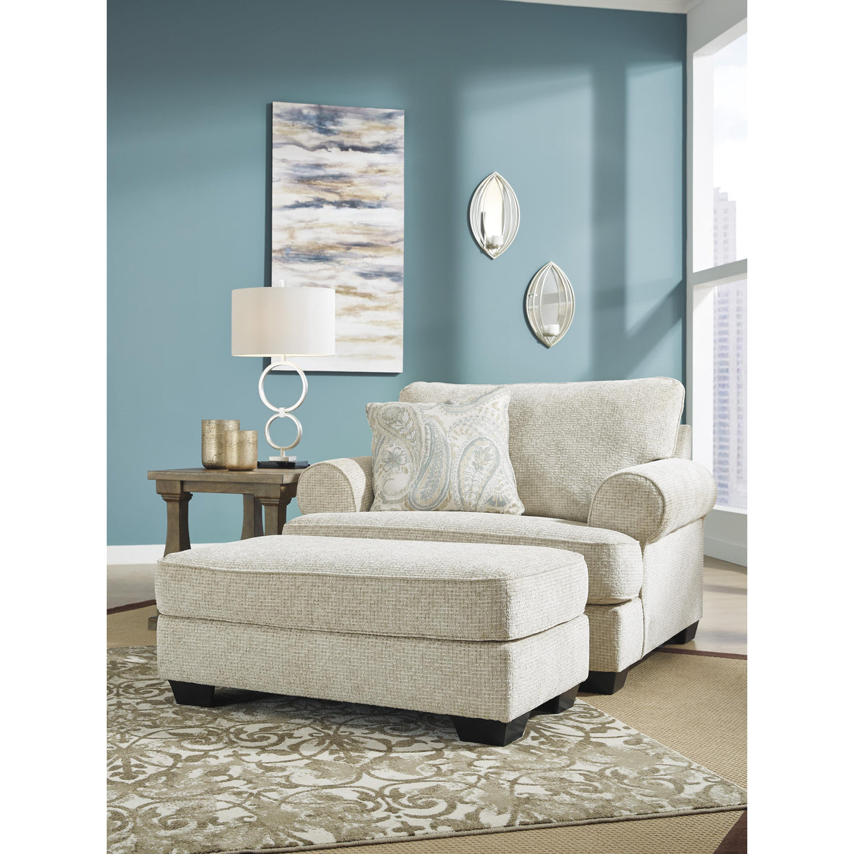 Signature Design by Ashley Monaghan 9620514 Ottoman IMAGE 5