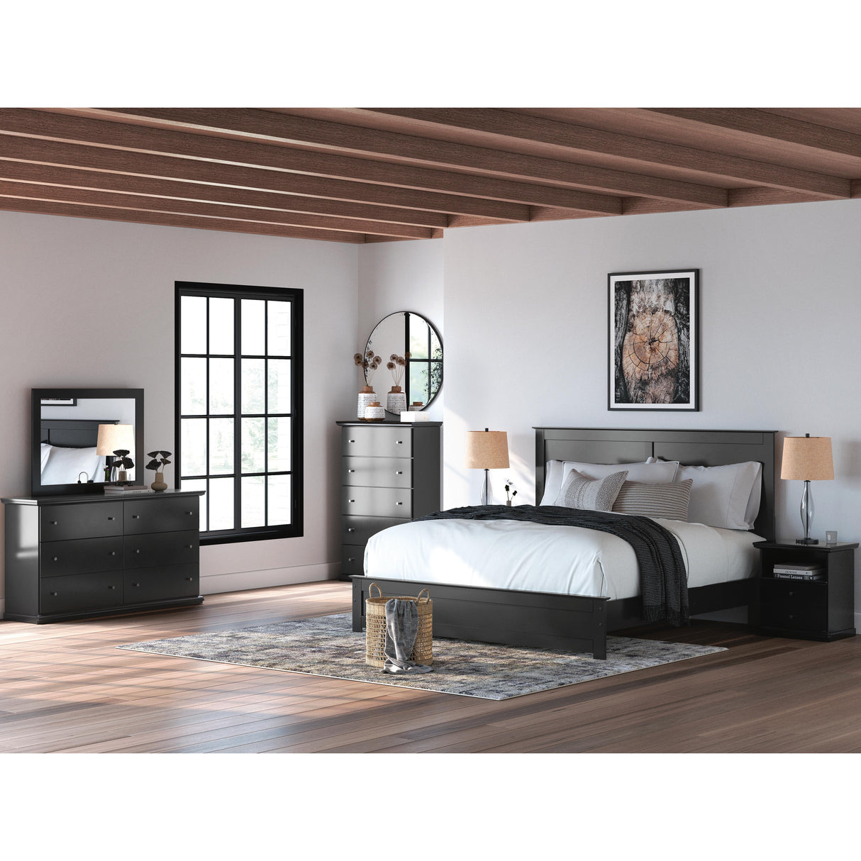 Signature Design by Ashley Maribel B138-35 Bedroom Mirror IMAGE 5