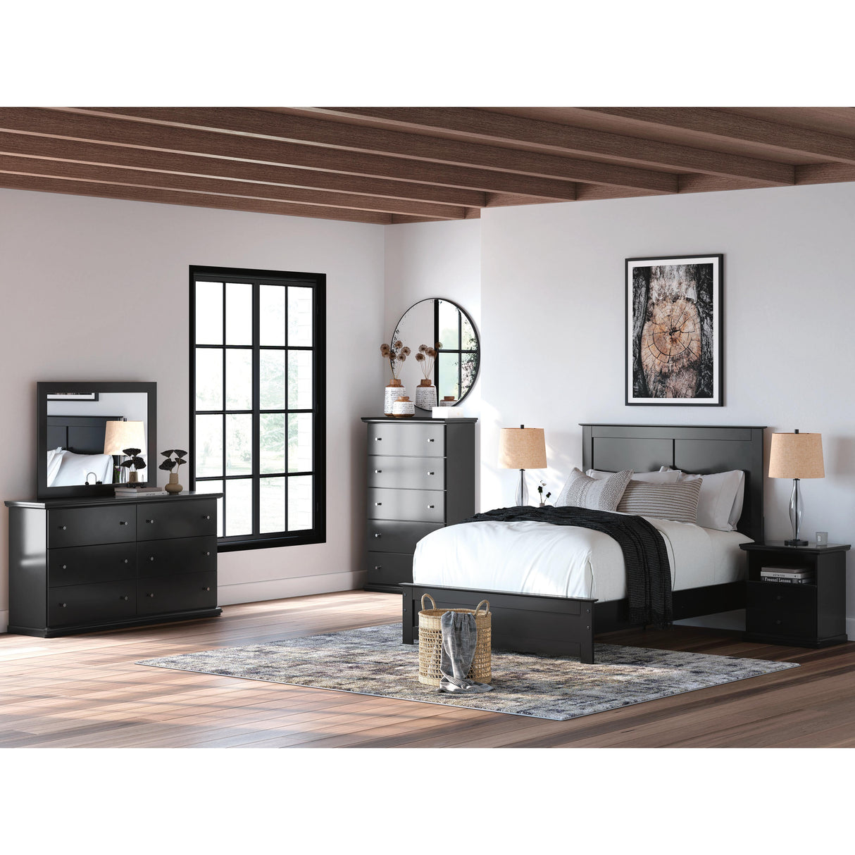 Signature Design by Ashley Maribel B138-35 Bedroom Mirror IMAGE 8