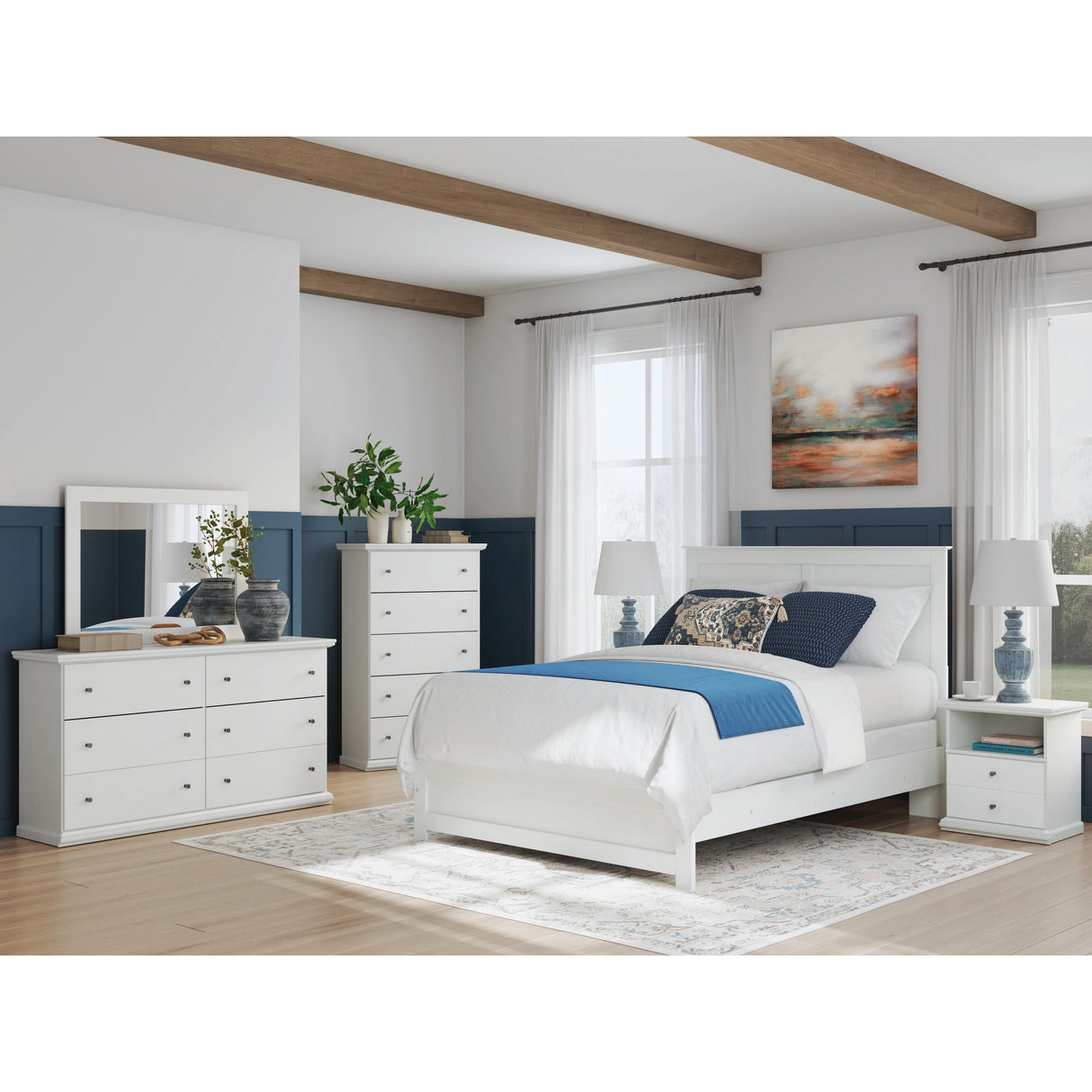 Signature Design by Ashley Bostwick Shoals B139B40 Dresser and Mirror IMAGE 10