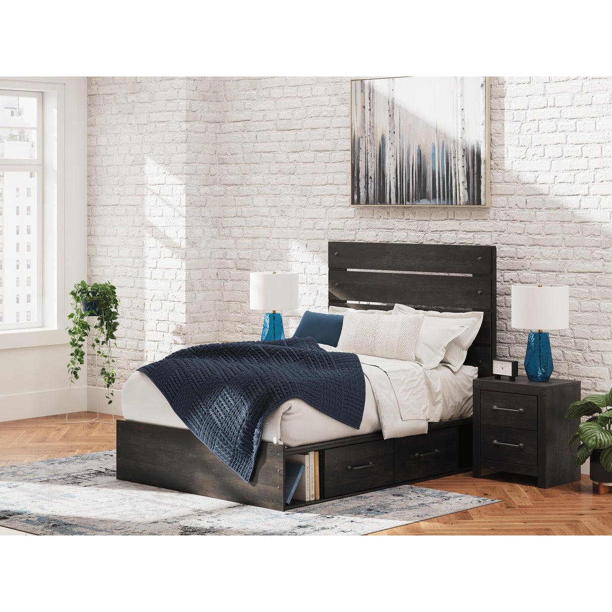 Signature Design by Ashley Hollivern PCB2108B15 Full Panel Storage Bed IMAGE 7