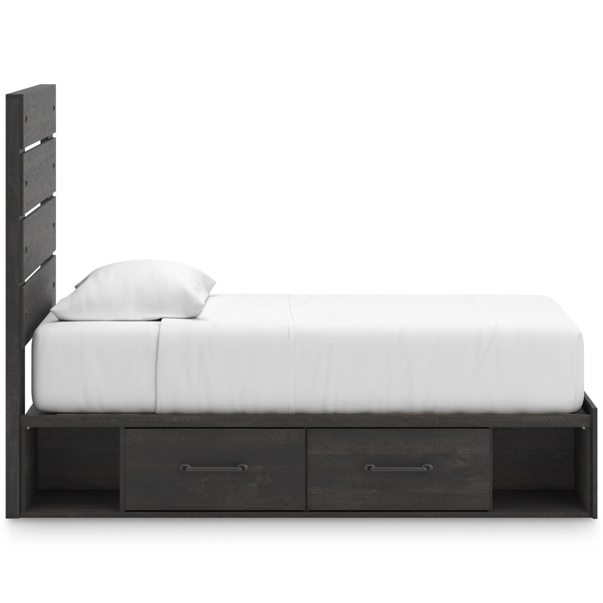 Signature Design by Ashley Hollivern PCB2108B18 Twin Panel Bed with Storage IMAGE 4