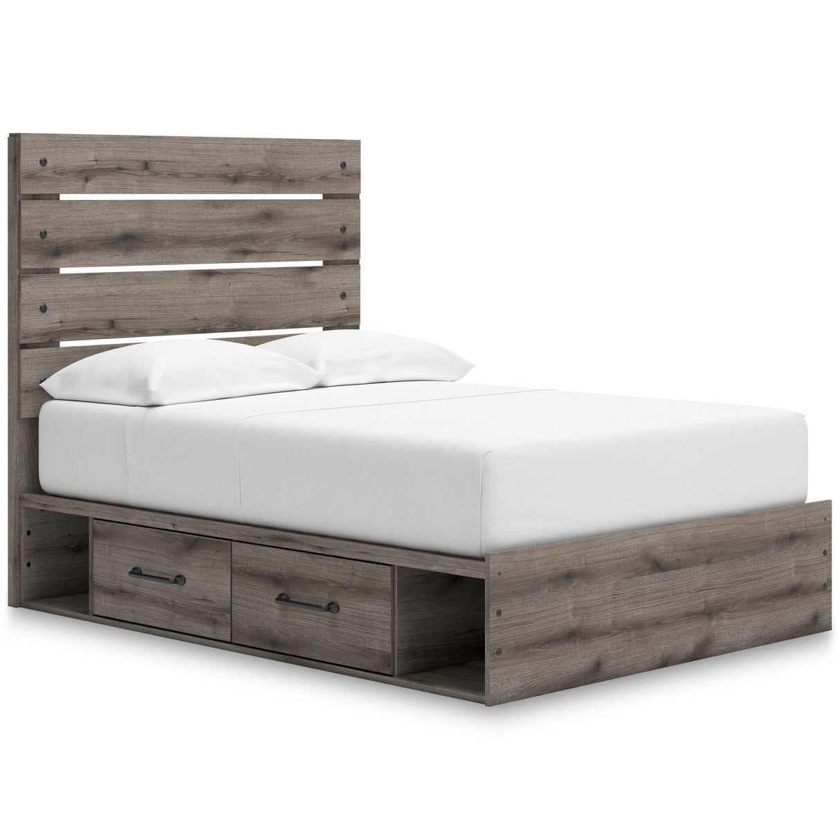 Signature Design by Ashley Graystorm PCB2405B17 Full Panel Bed with Storage IMAGE 1