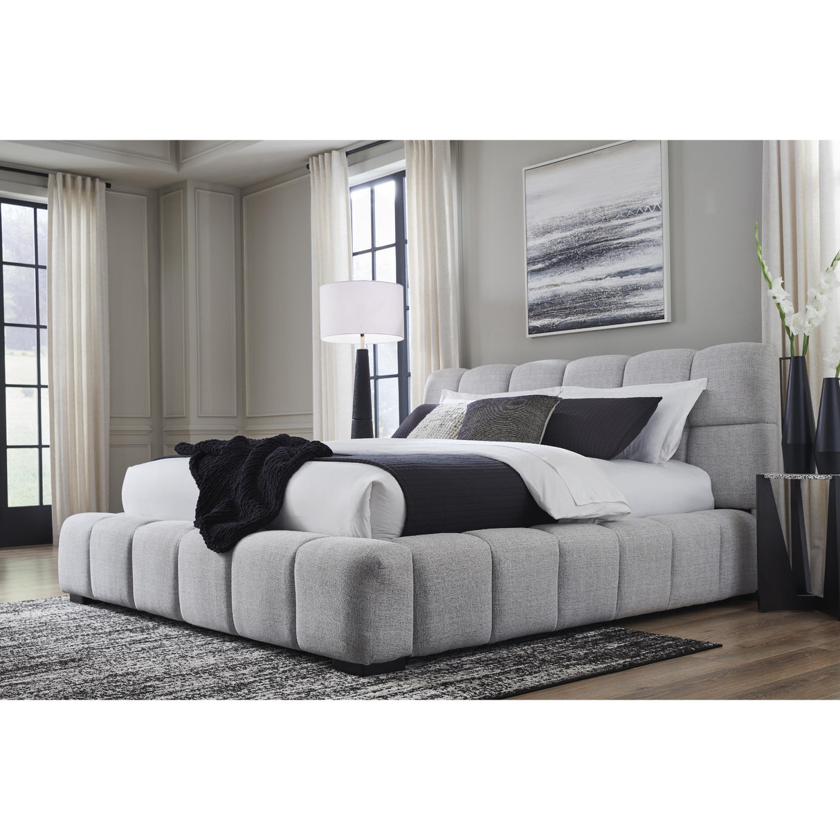 Signature Design by Ashley Grendusk PCB584B2 King Upholstered Bed IMAGE 8