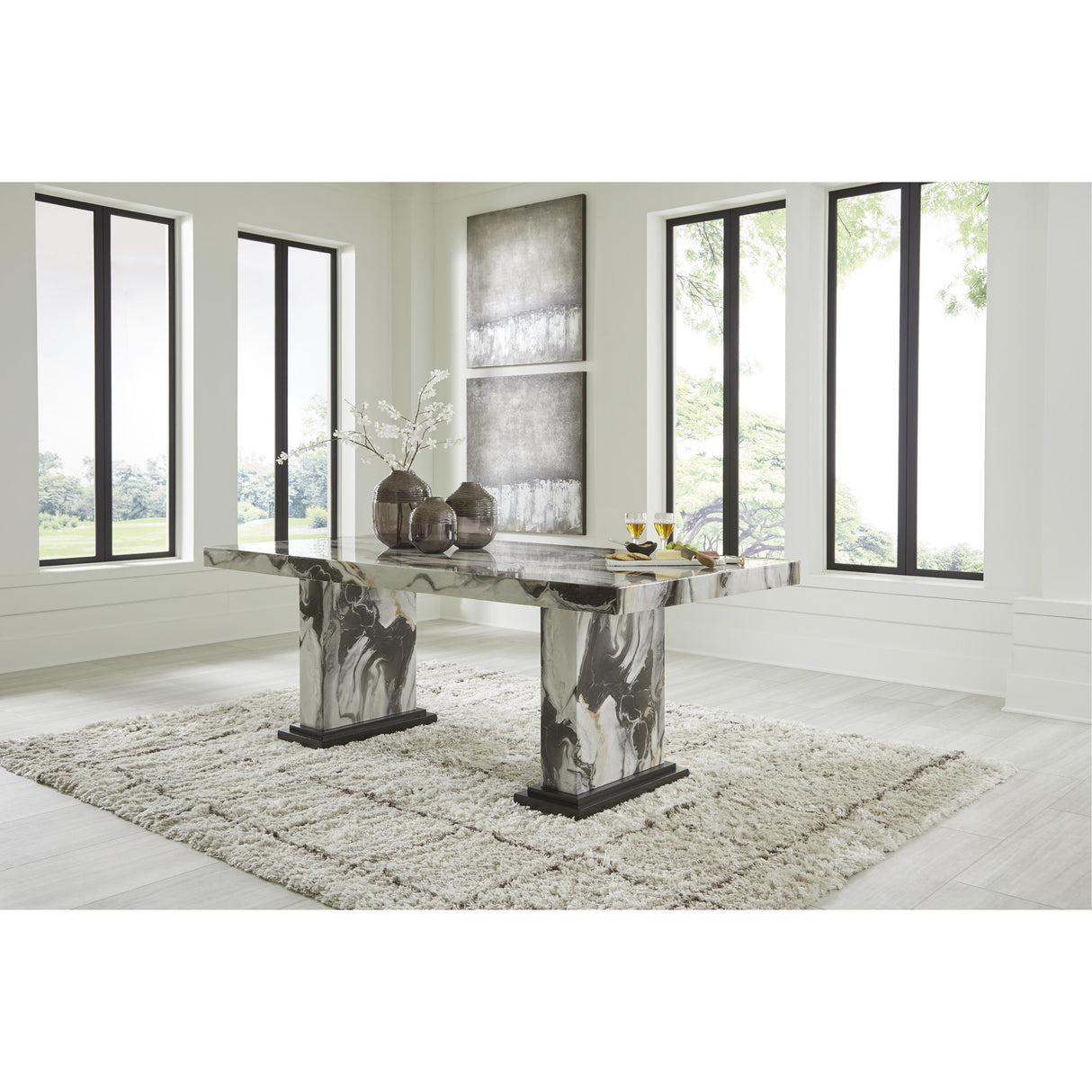 Signature Design by Ashley Jeshina PCD581D4 Dining Table IMAGE 4