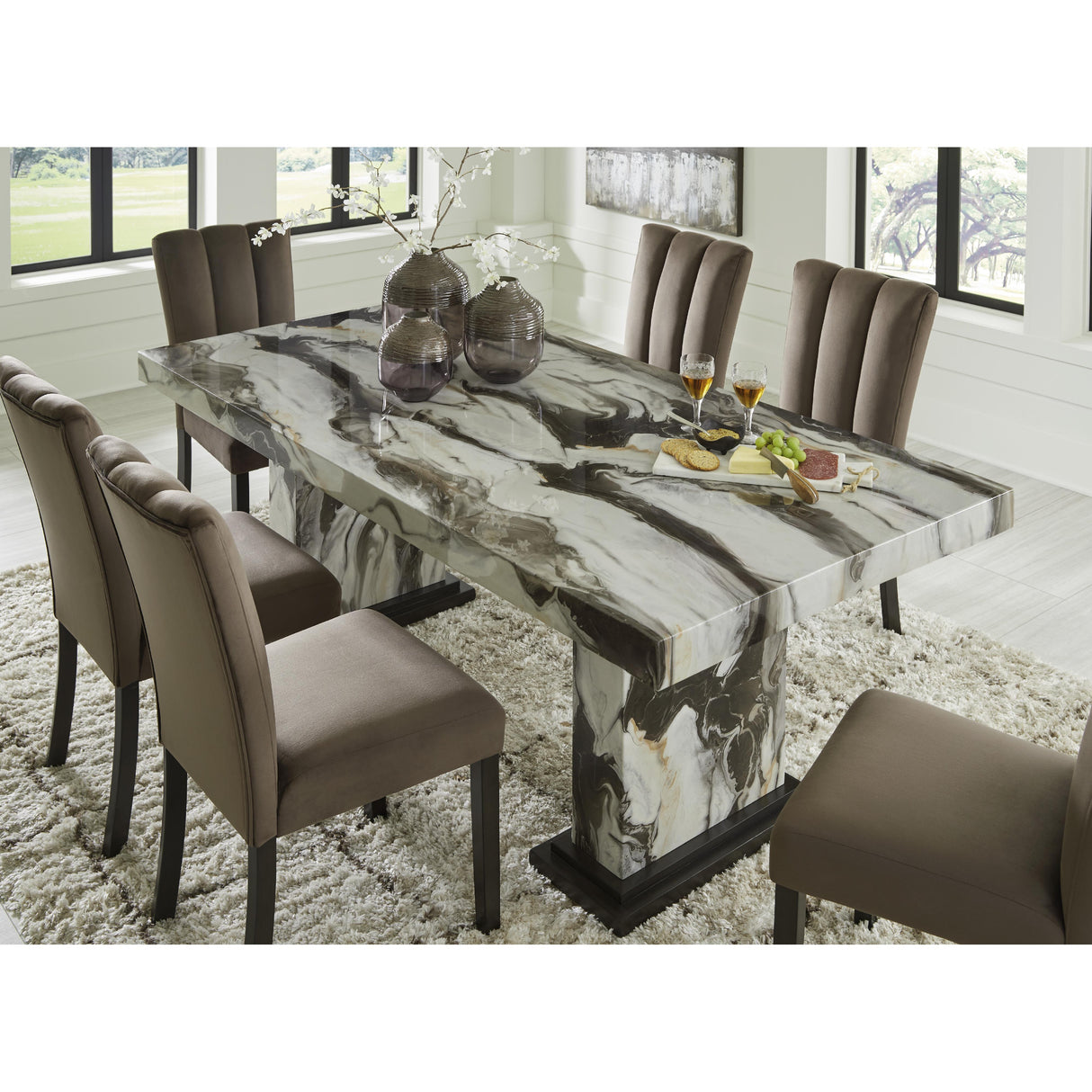 Signature Design by Ashley Jeshina PCD581D4 Dining Table IMAGE 5