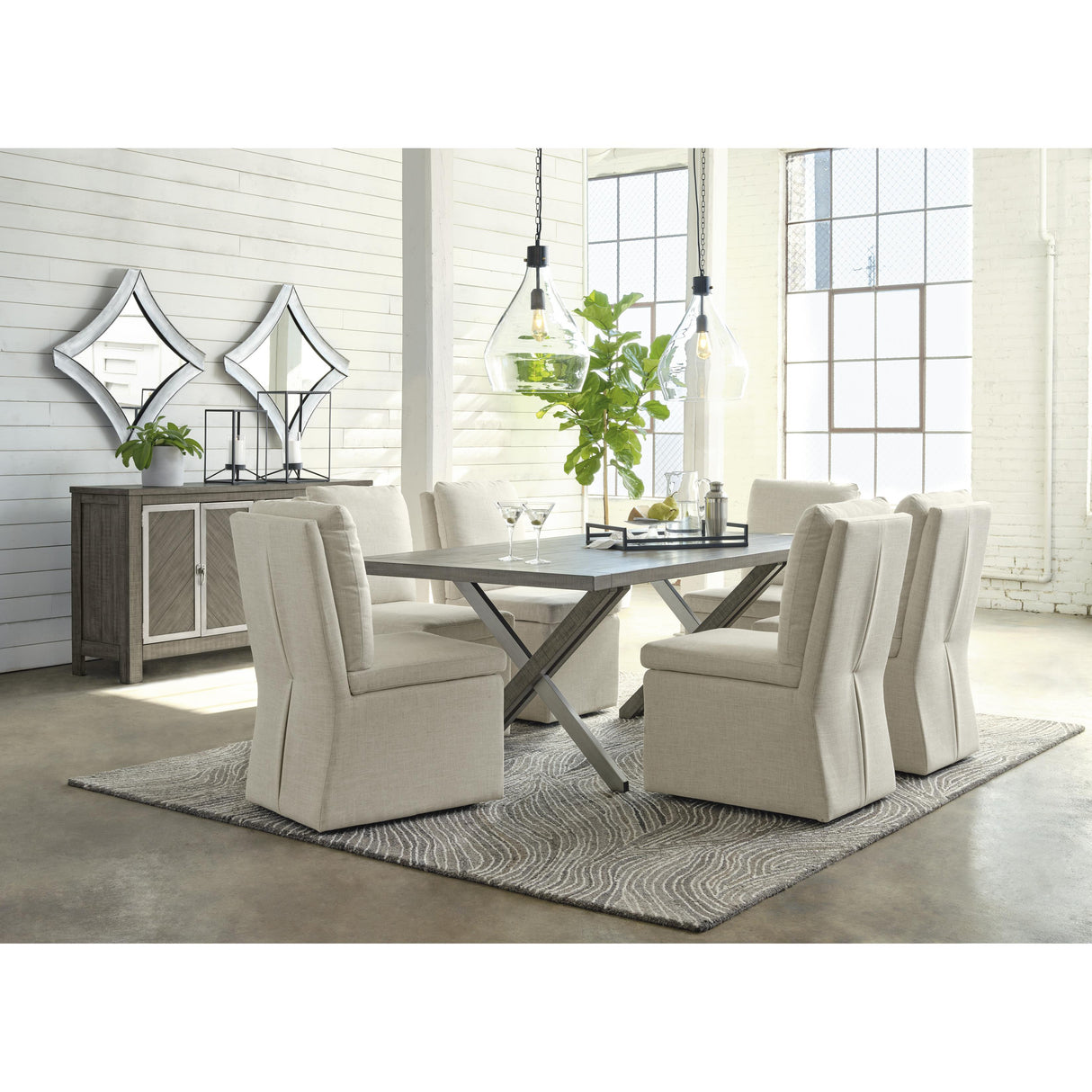 Millennium Krystanza D766-25 Rectangular Dining Room Table IMAGE 14